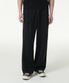 [쿨탠다드] 원 턱 와이드 라운지 스웨트 팬츠 [블랙]