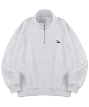 MYD-SYMBOL 하프 집업 맨투맨