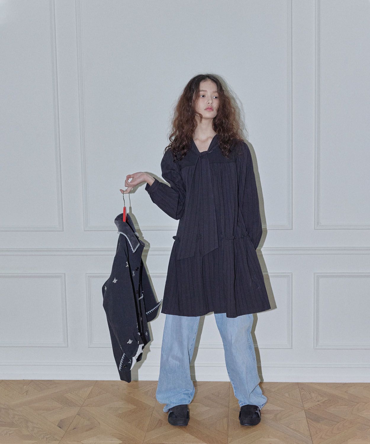 韓国商品/HOKUSPOKUS Innocent tie dress Designer fashion, Seoul-fully created | W Concept