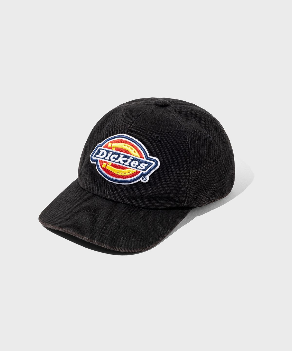 디키즈(DICKIES) 빅로고 워시드 볼캡 Black