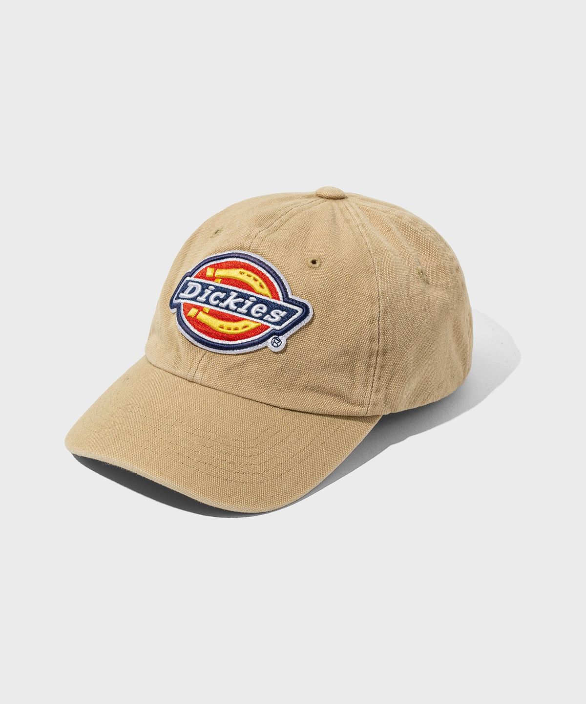 디키즈(DICKIES) 빅로고 워시드 볼캡 Khaki