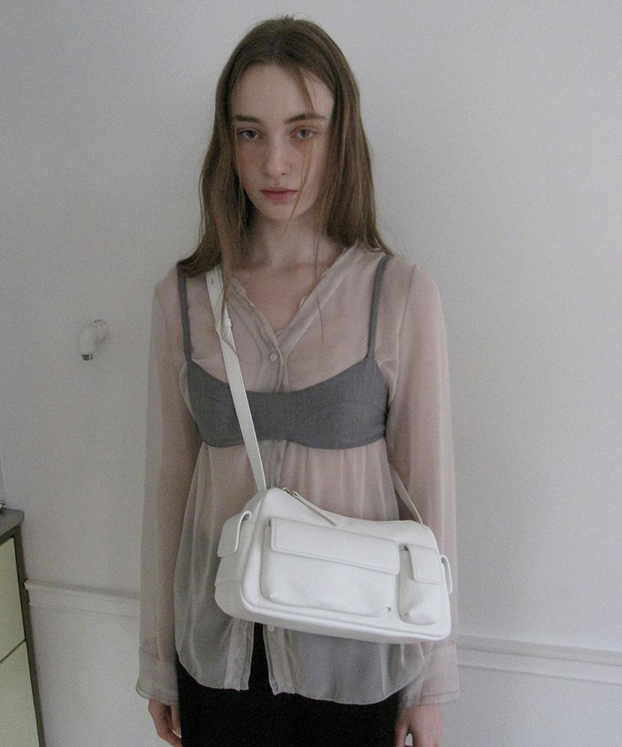 ★dumaro★ Doyle pocket cross bag ivory MUSINSA | DUMARO Doyle Pocket Cross Bag / Ivory