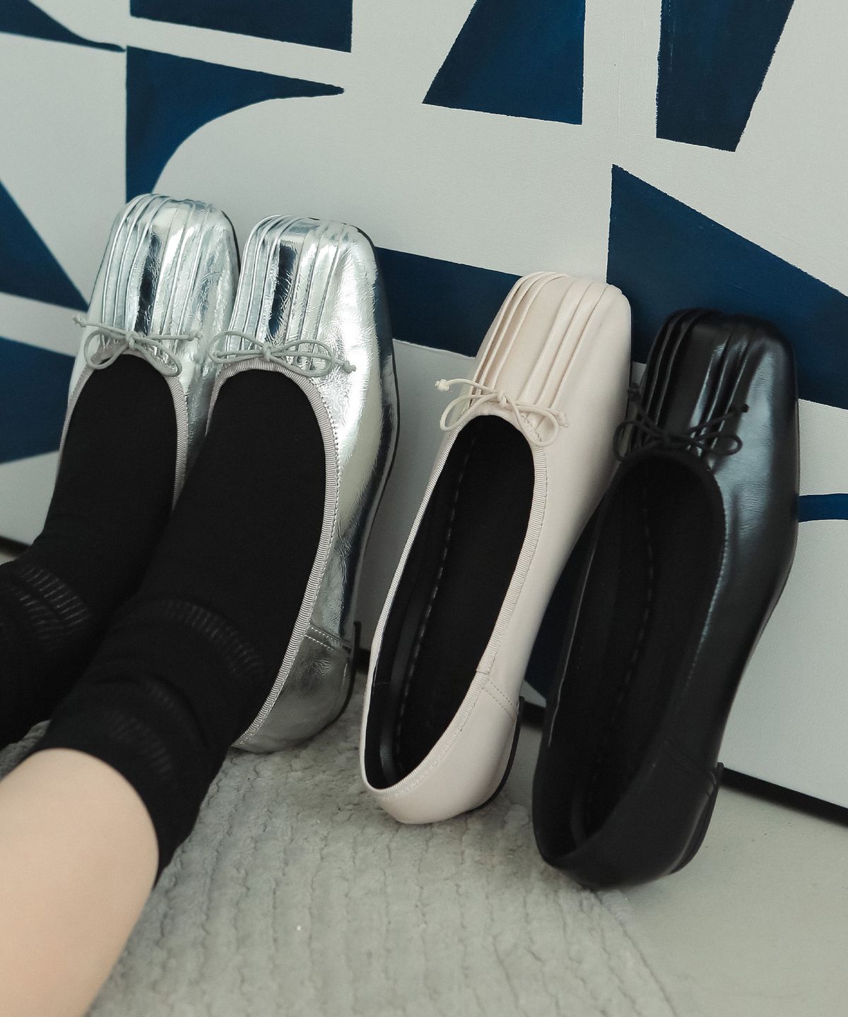 프리플라(FRI FLA) ljh7040 Ribbon Ballet flat _ 3colors