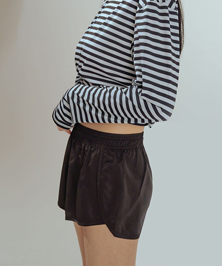 슬릿숏 비치팬츠