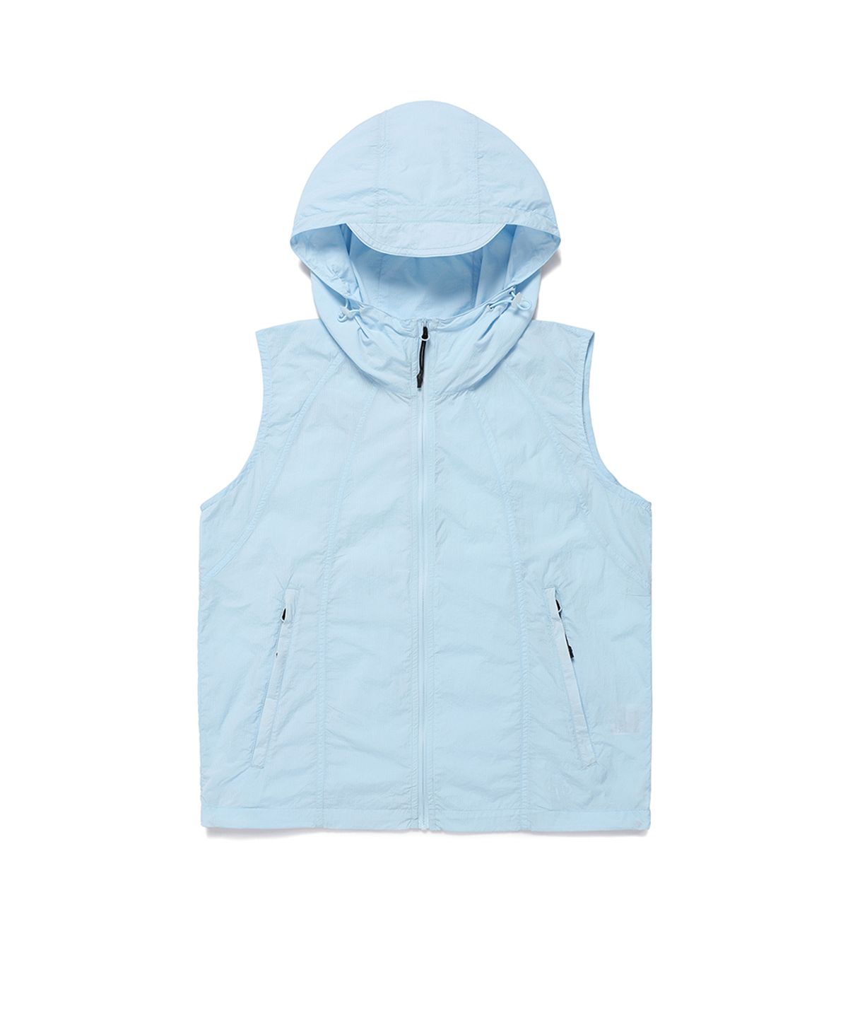 카비시(CAVISH) W HOODED VEST WIND BREAKER SKY BLUE(CV2EMFB962A)