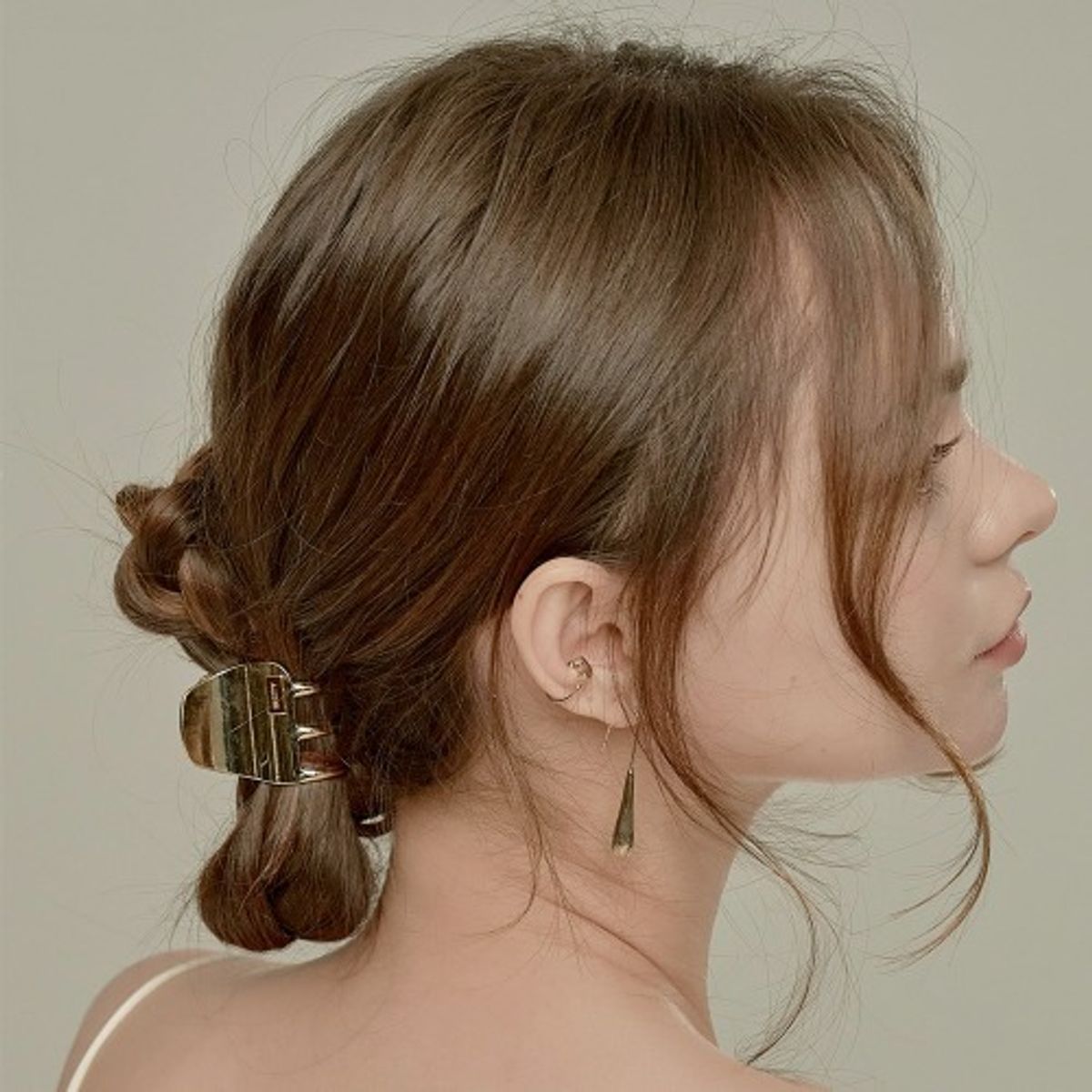 베스티(BESTY) 메탈프레임 헤어클립 (Metal Frame Hair Clip)