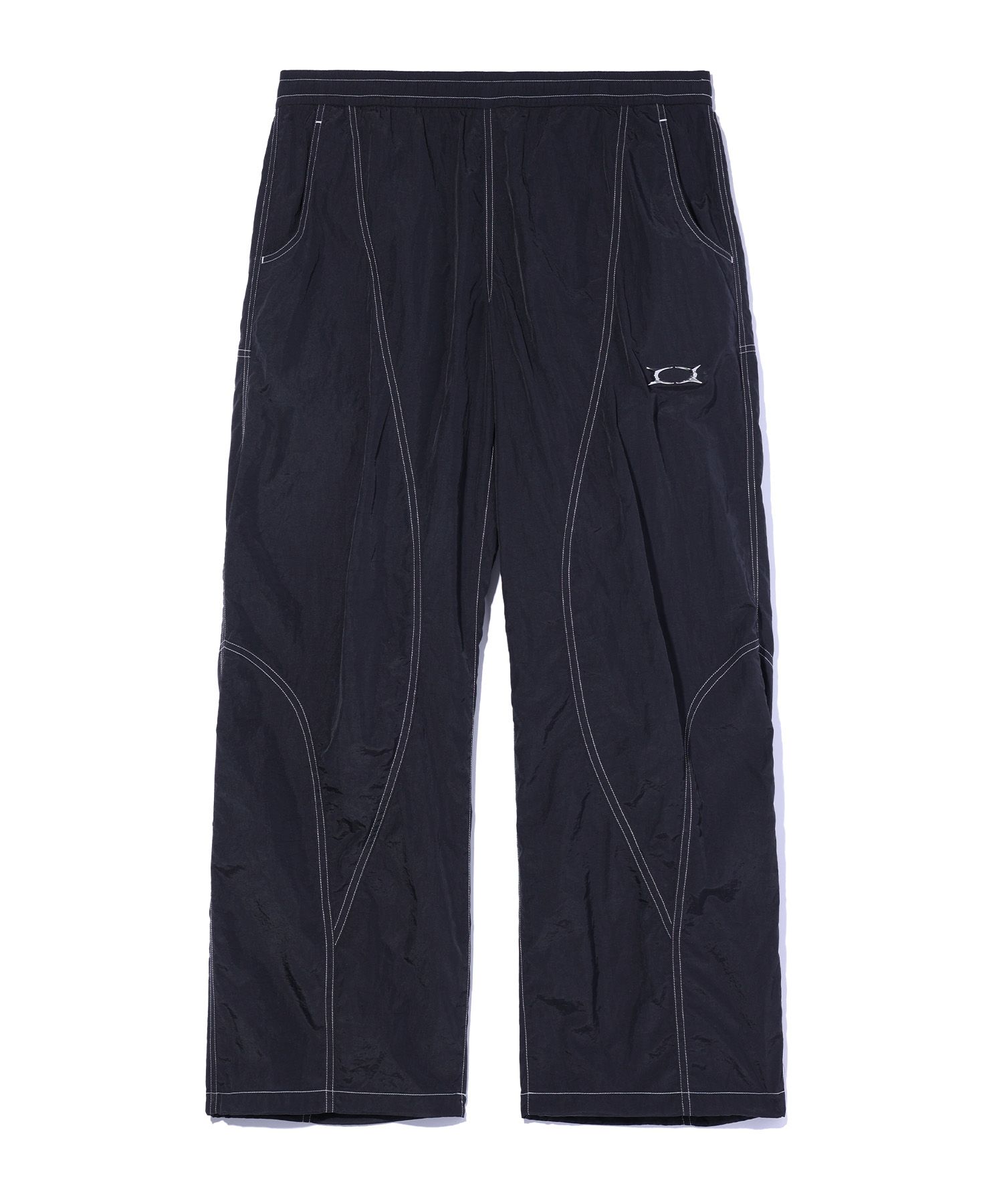 ★CRITIC★OG WORMHOLE LOGO PANTS MUSINSA | CRITIC OG WORMHOLE LOGO PANTS BLACK