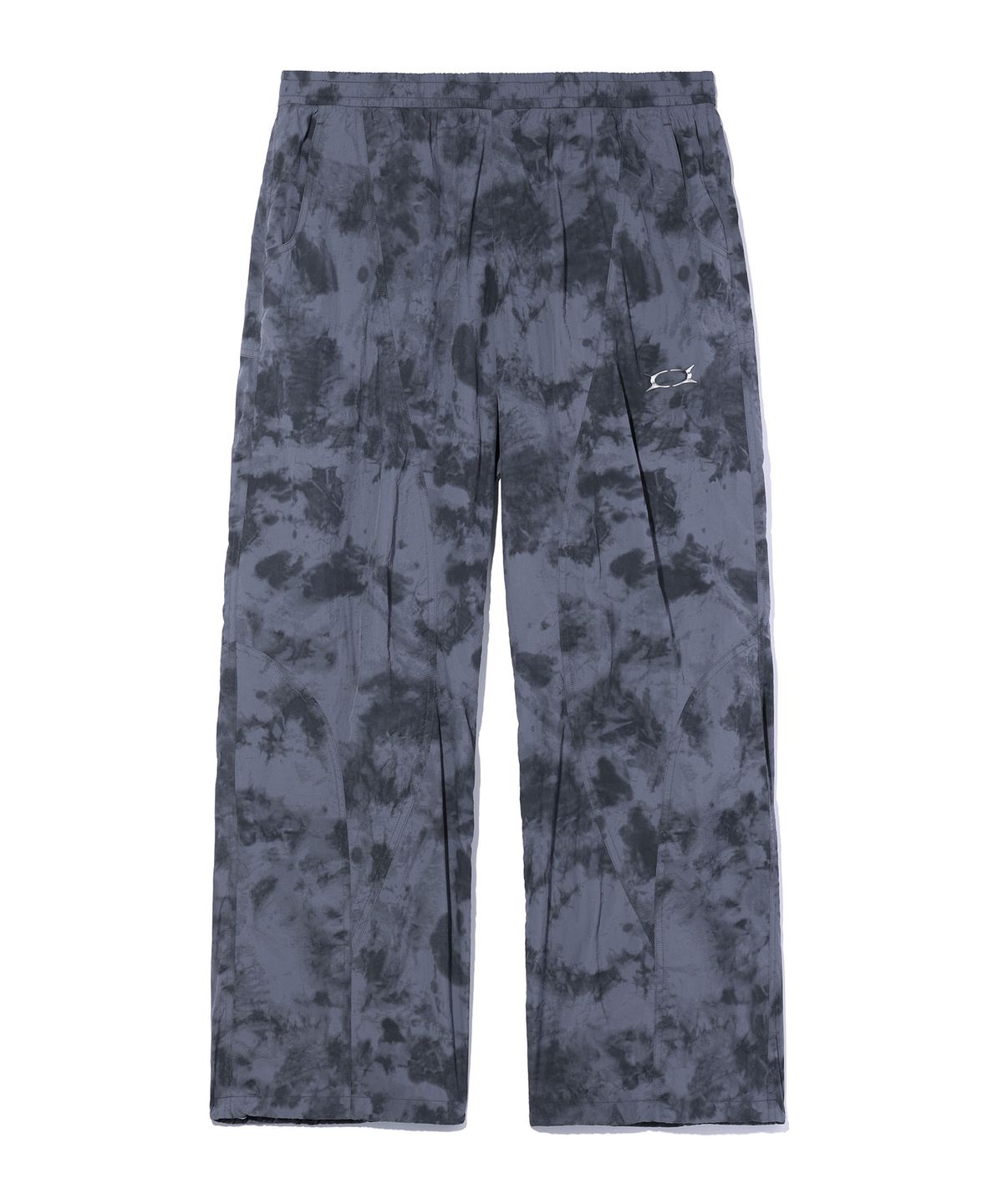 크리틱(CRITIC) METAL WORMHOLE LOGO PANTS CHARCOAL