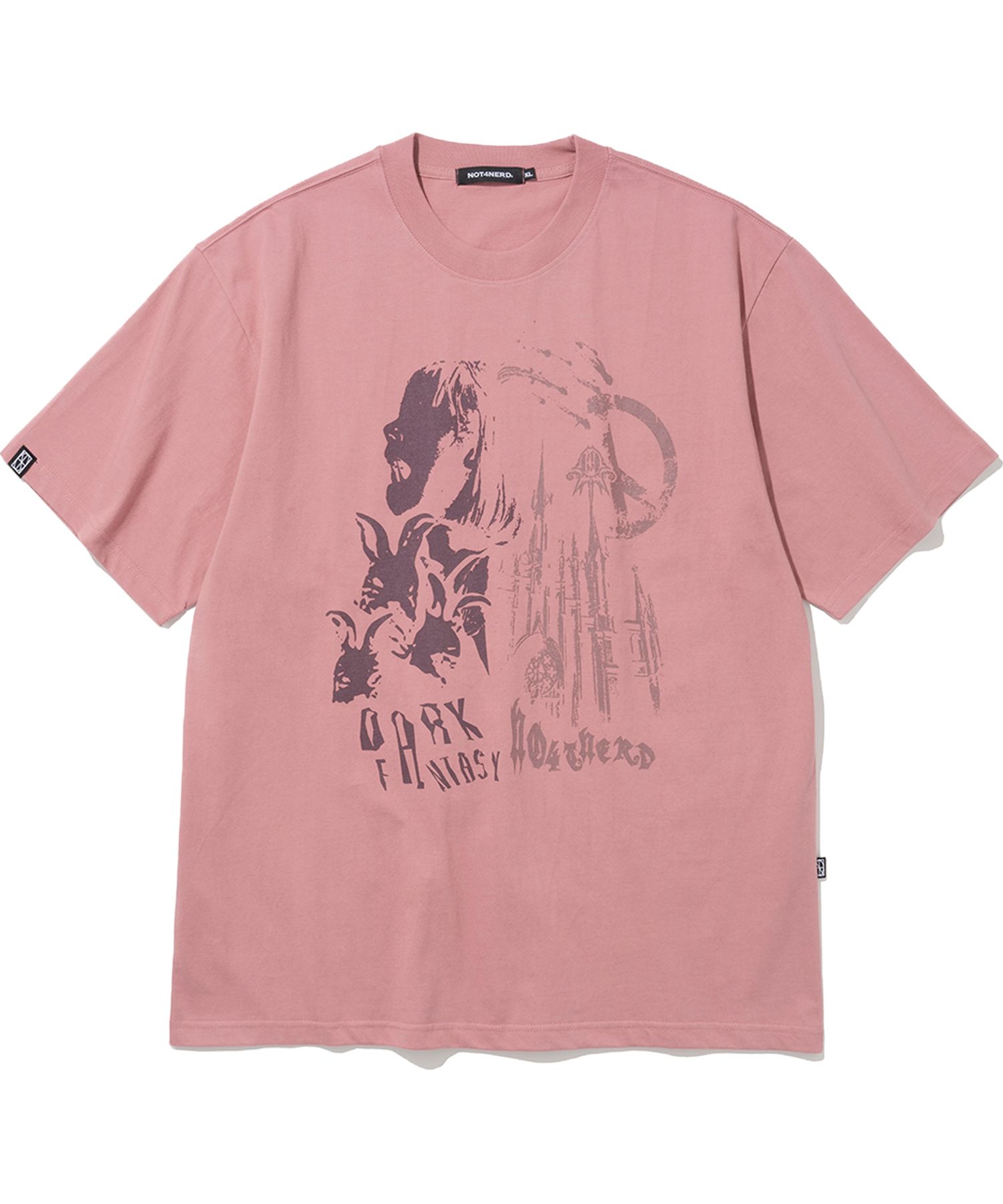 ★NOT4NERD★Dark Fantasy T-Shirts MUSINSA | NOT4NERD Dark Fantasy T-Shirts - Khaki