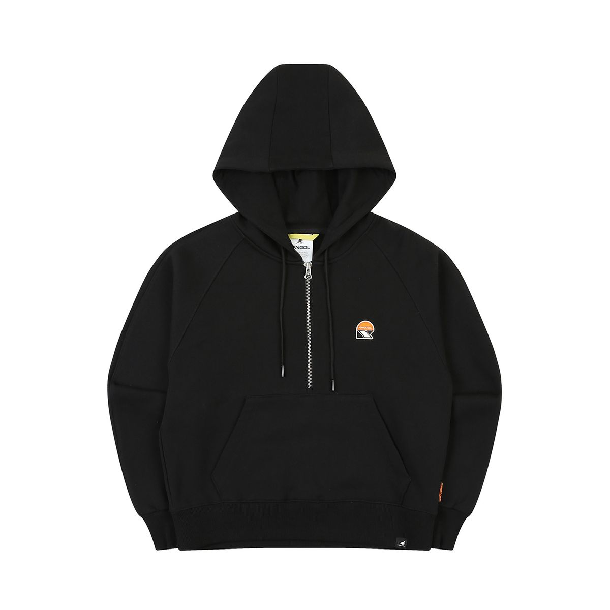 캉골(KANGOL) CRS 우먼스 바이커 후디 9028 블랙