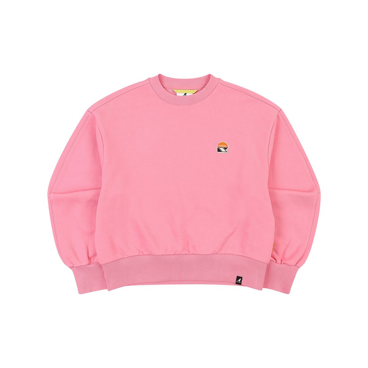 캉골(KANGOL) CRS 우먼스 베이직 스웨트셔츠 9029 핑크