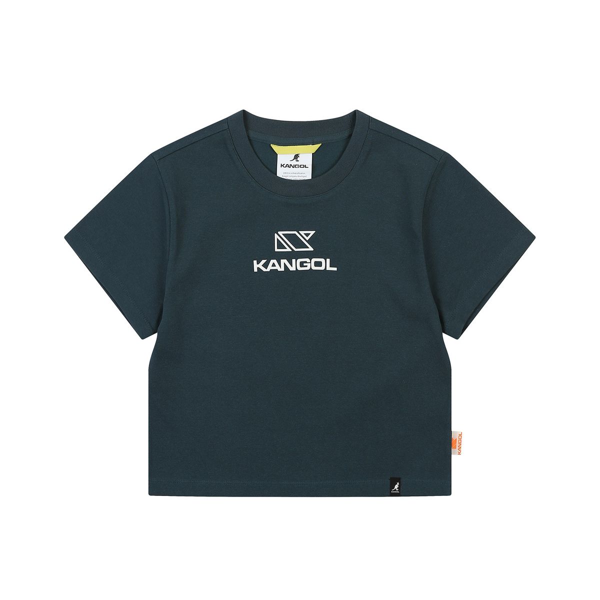 캉골(KANGOL) CRS 우먼스 크롭 탑 9031 그린