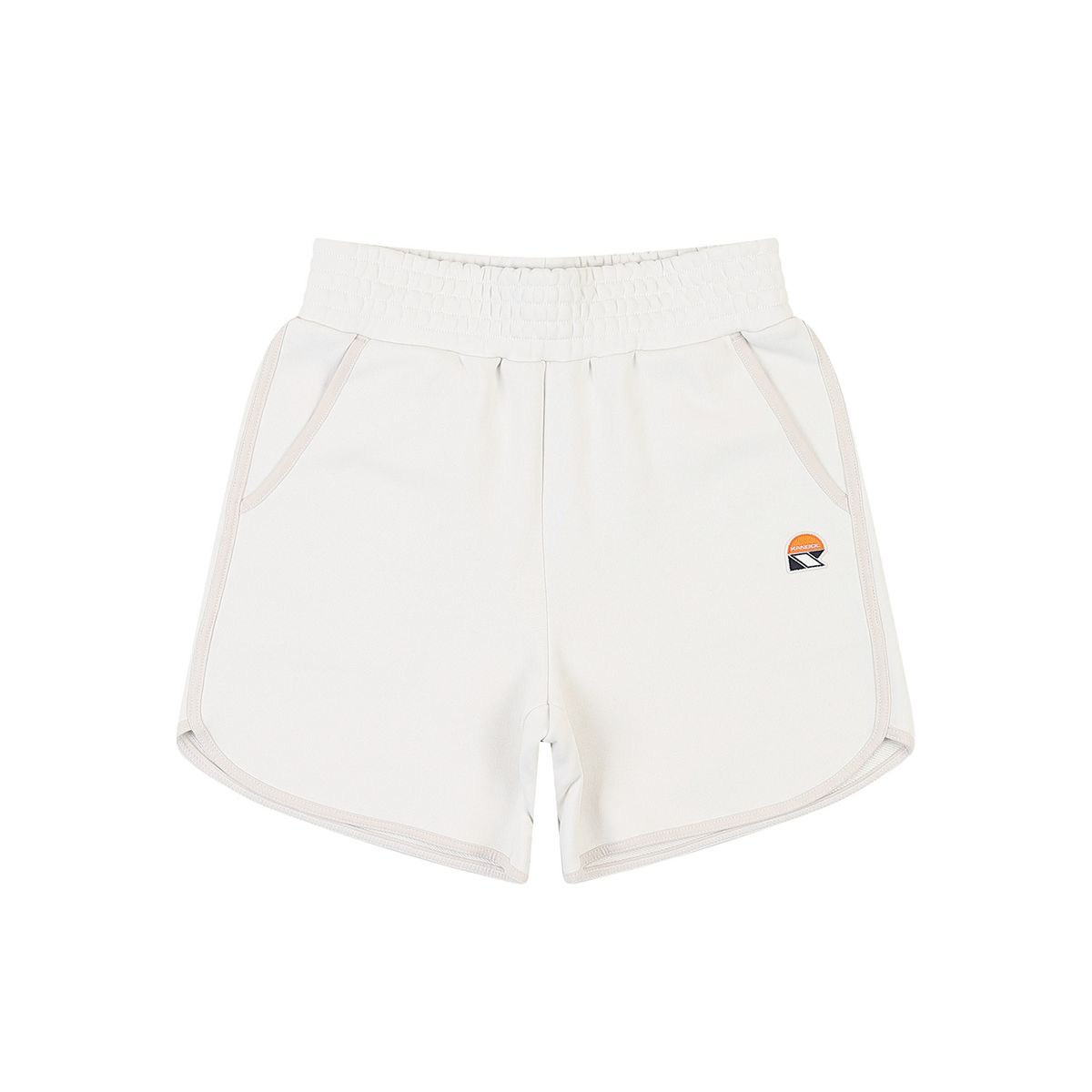 캉골(KANGOL) CRS 우먼스 바이커 트레이닝 쇼츠 9033 에크루