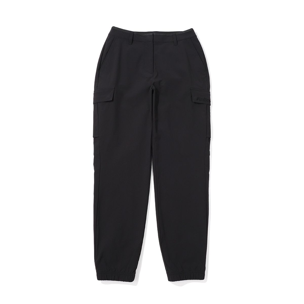 말본 골프(MALBON GOLF) 카고 포켓 조거팬츠 BLACK (WOMAN)