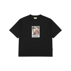 CRS 그래픽 티셔츠 9023 블랙