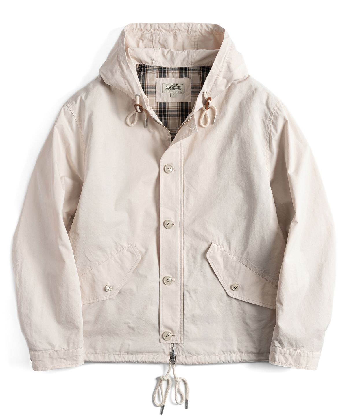 와일드 브릭스(WILD BRICKS) CNP BREEZE JACKET (ivory)