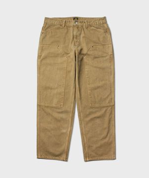 DYED HBT DOUBLE KNEE PANTS [Vintage Sand]