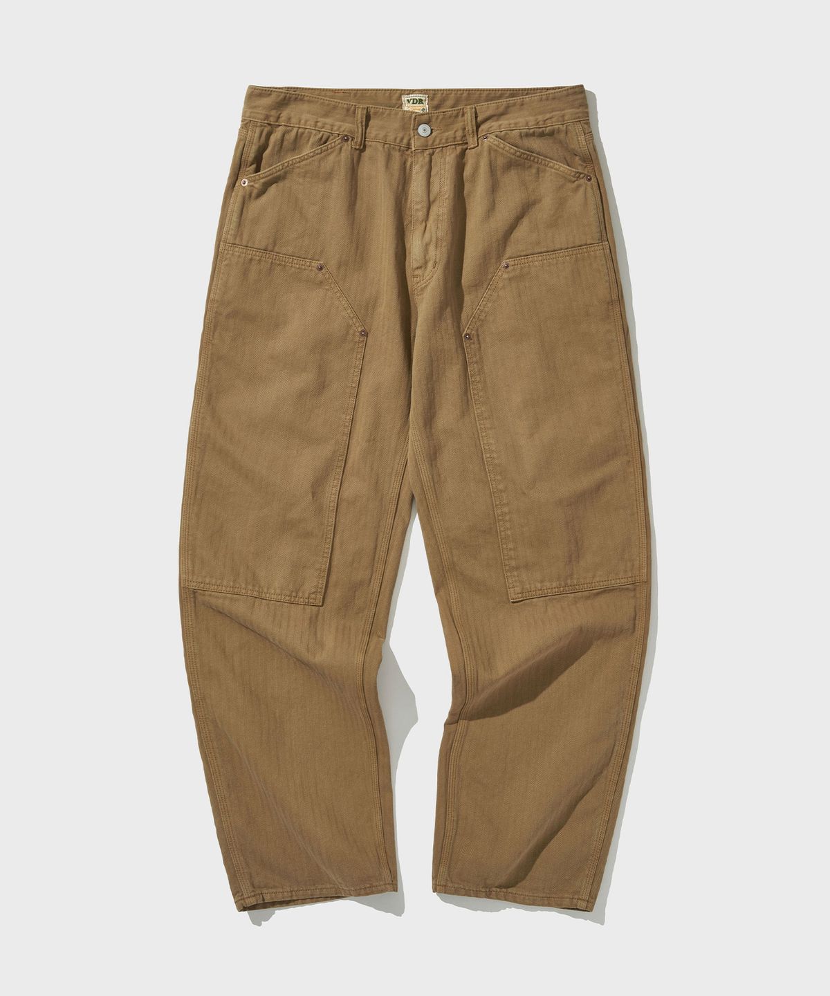 비디알(VDR) Lot 303 HBT DOUBLE KNEE PANTS [Vintage Sand]