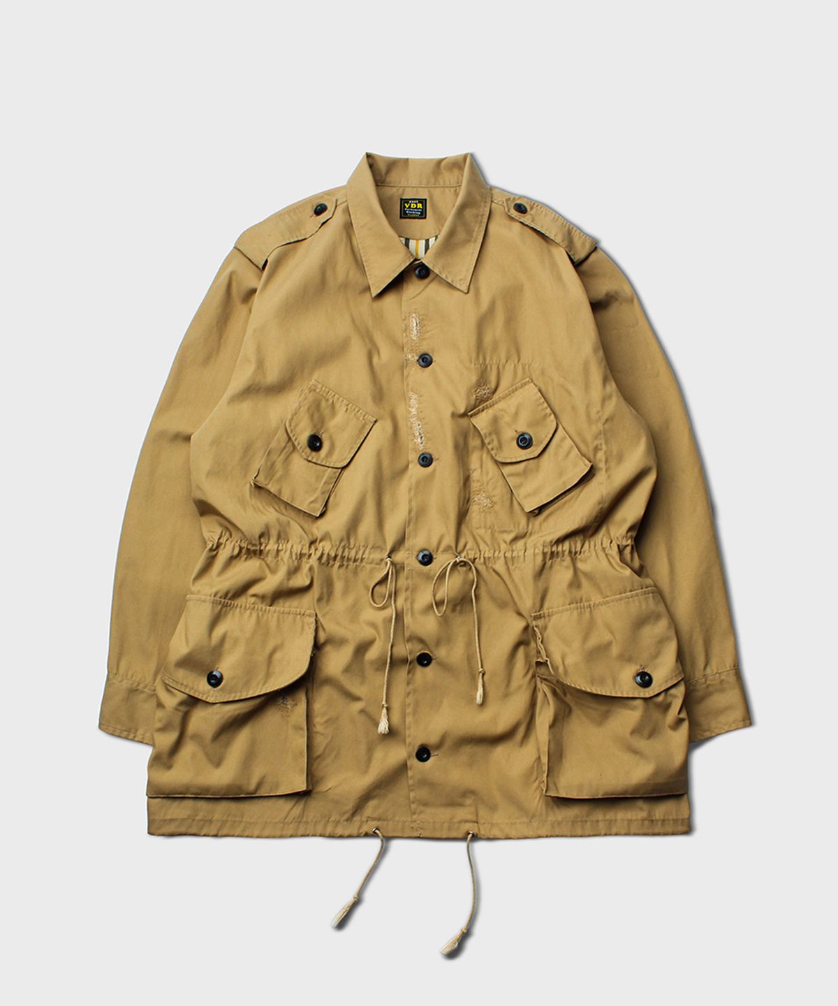 비디알(VDR) DAMAGED FIELD JACKET [Sand]