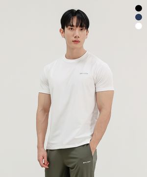 에어리즈 머슬핏 스몰로고 숏슬리브