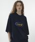 Sport logo oversize t-shirt_navy