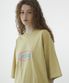Sport logo oversize t-shirt_lemon