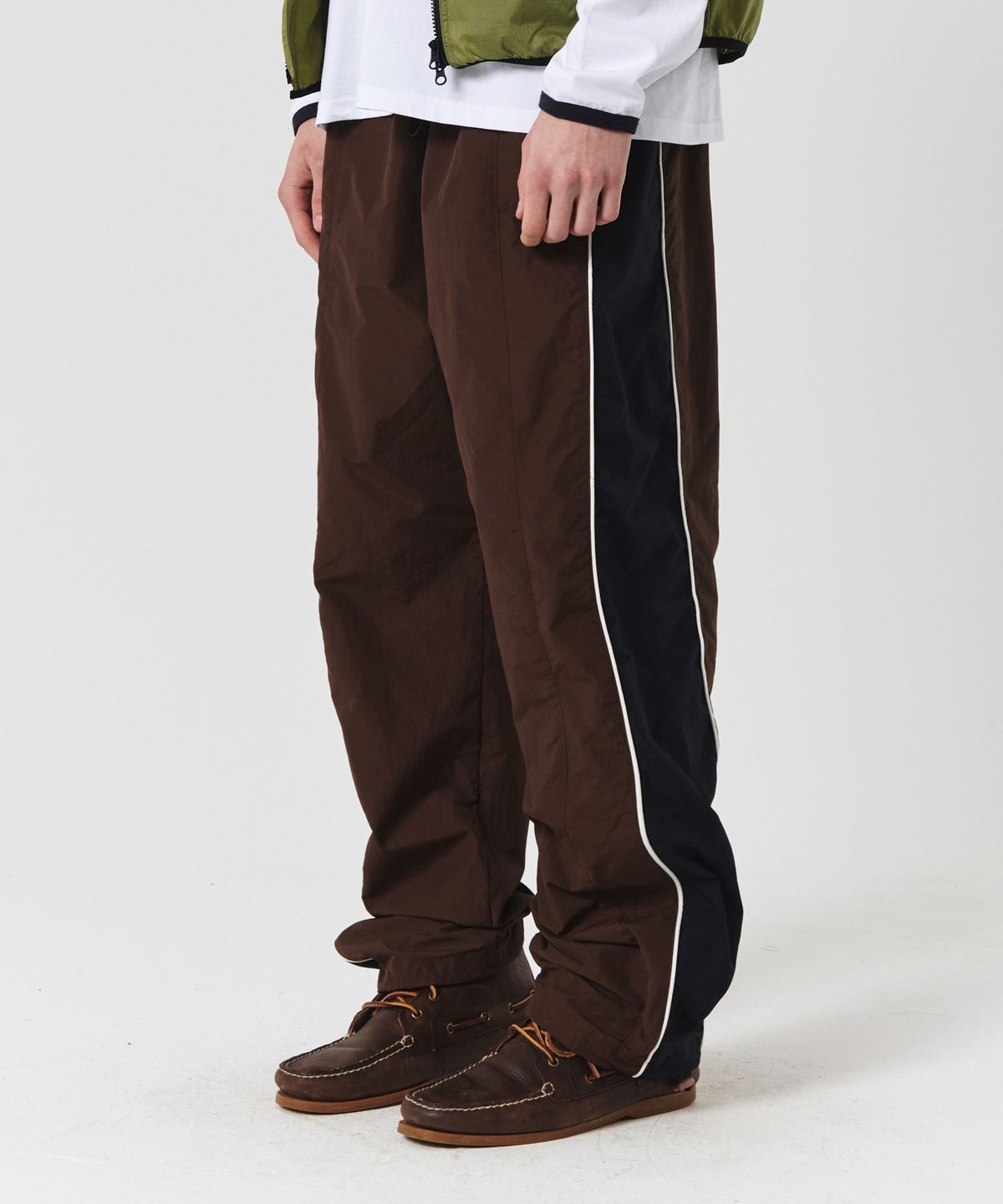 가든익스프레스(GARDEN EXPRESS) COLOR BLOCK TRACK PANTS