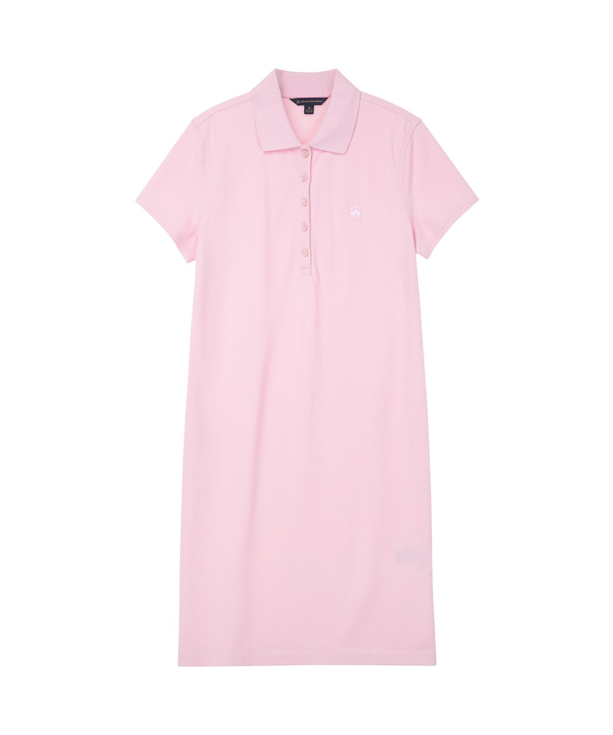 브룩스 브라더스(BROOKS BROTHERS) 코튼 피케 폴로 원피스 (핑크) (BBDZWF7561CES)