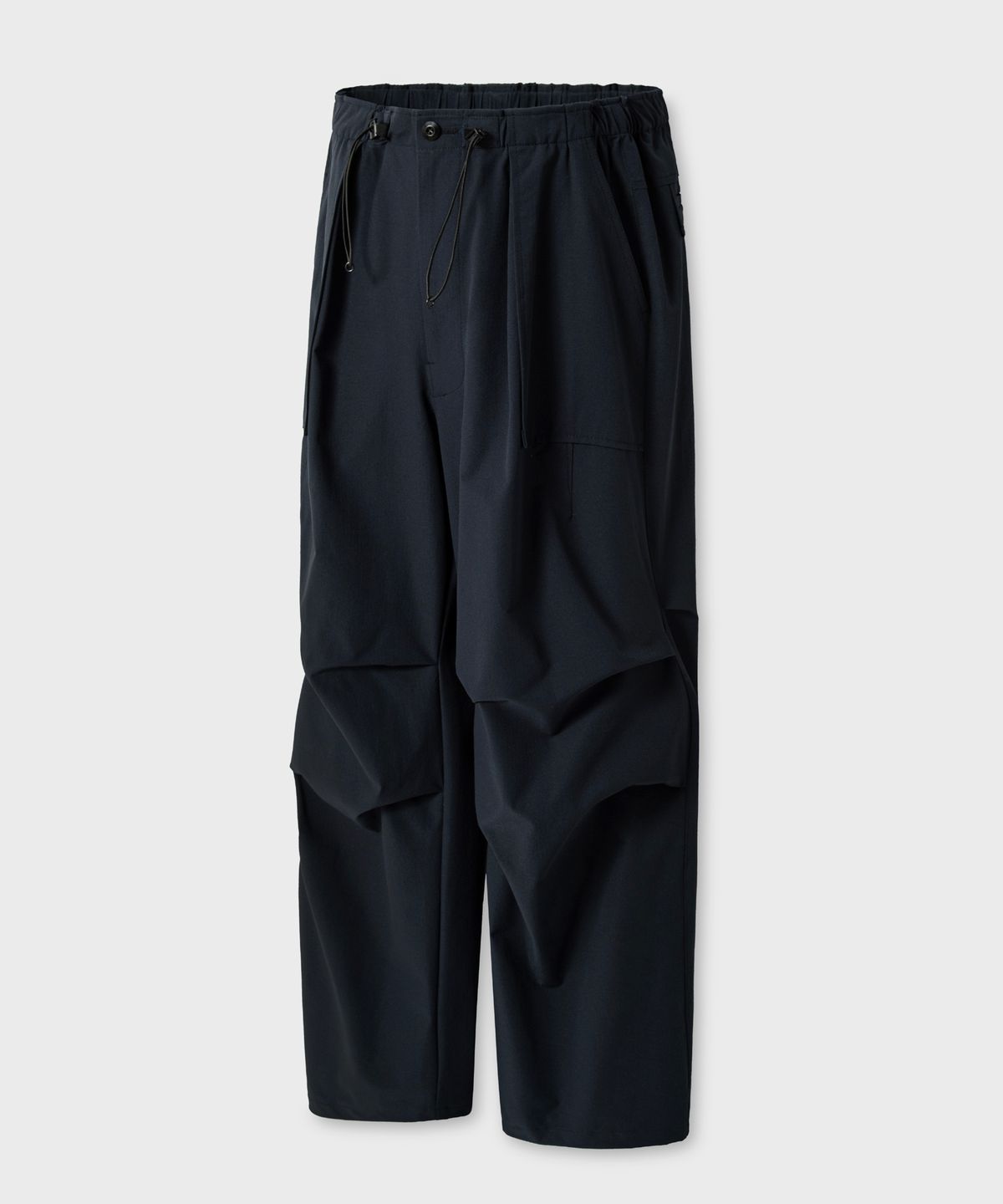 넌블랭크(NONBLANK) 밴딩 퍼티그 팬츠_DARK NAVY