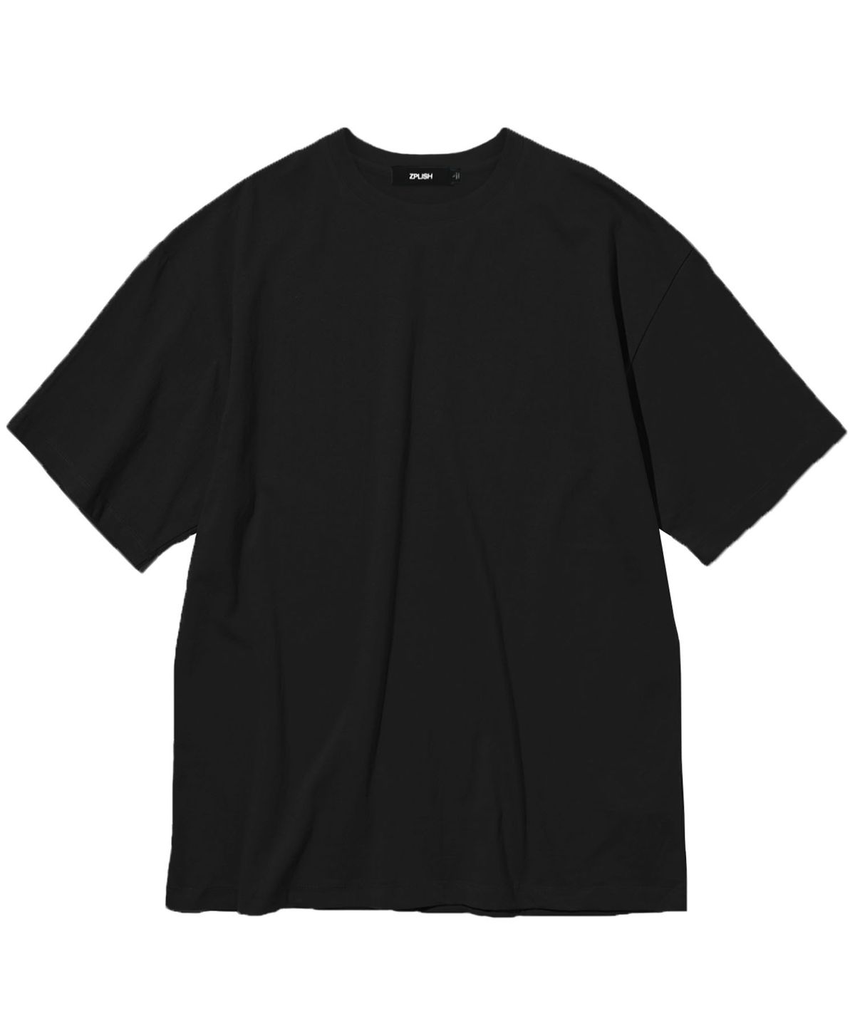 지플리시(ZPLISH) 페트 실켓 티셔츠 블랙