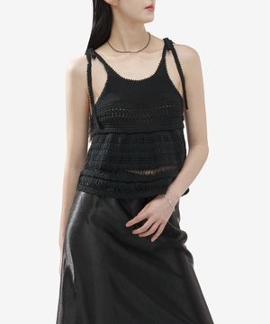 질마 뷔스티에 - 블랙 / PU0364FAB1L04E01BK