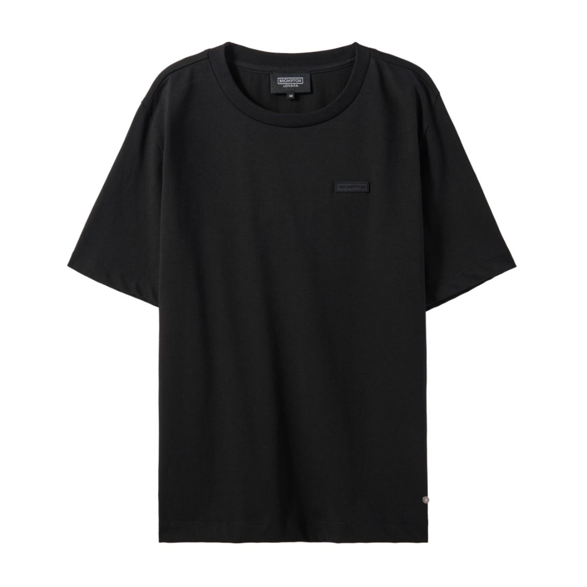 브롬톤 런던(BROMPTON LONDON) W BACK LETTERING T-SHIRT - BLACK (P242WTS353)