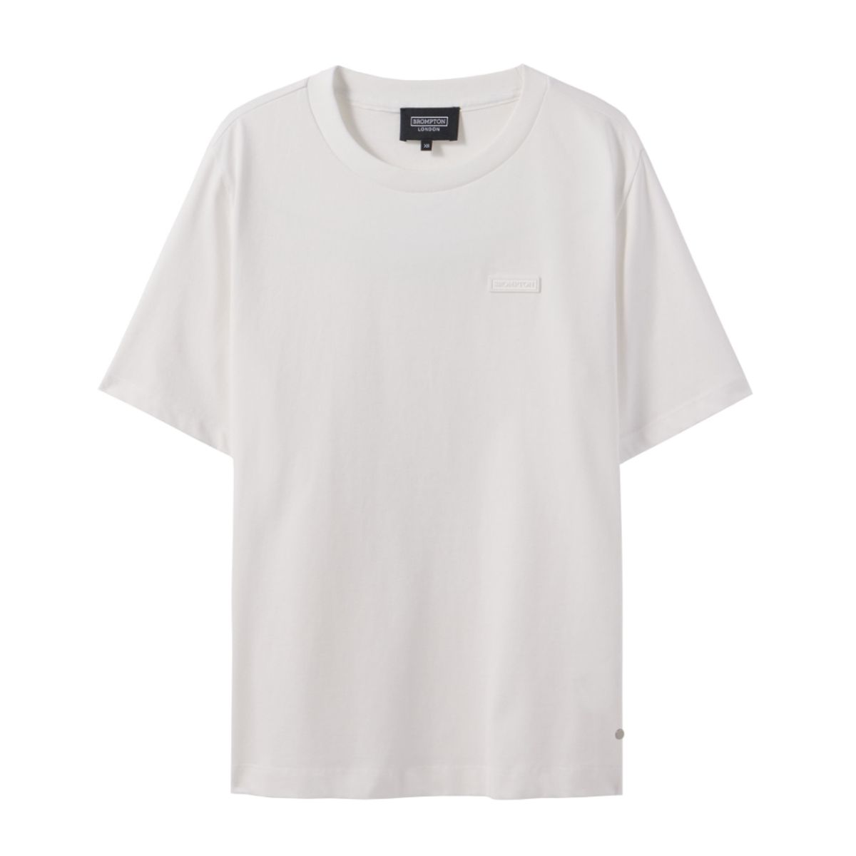 브롬톤 런던(BROMPTON LONDON) W BACK LETTERING T-SHIRT - WHITE (P242WTS353)