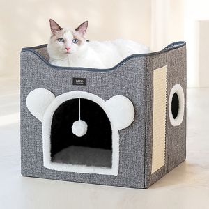 2단 고양이  스크래쳐 하우스