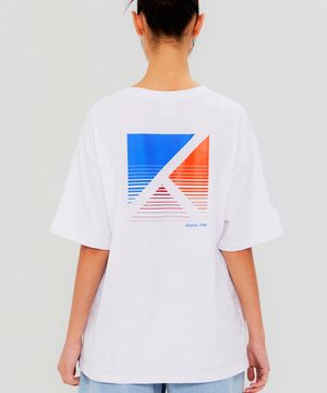GRADATION ICON T-SHIRT WHITE