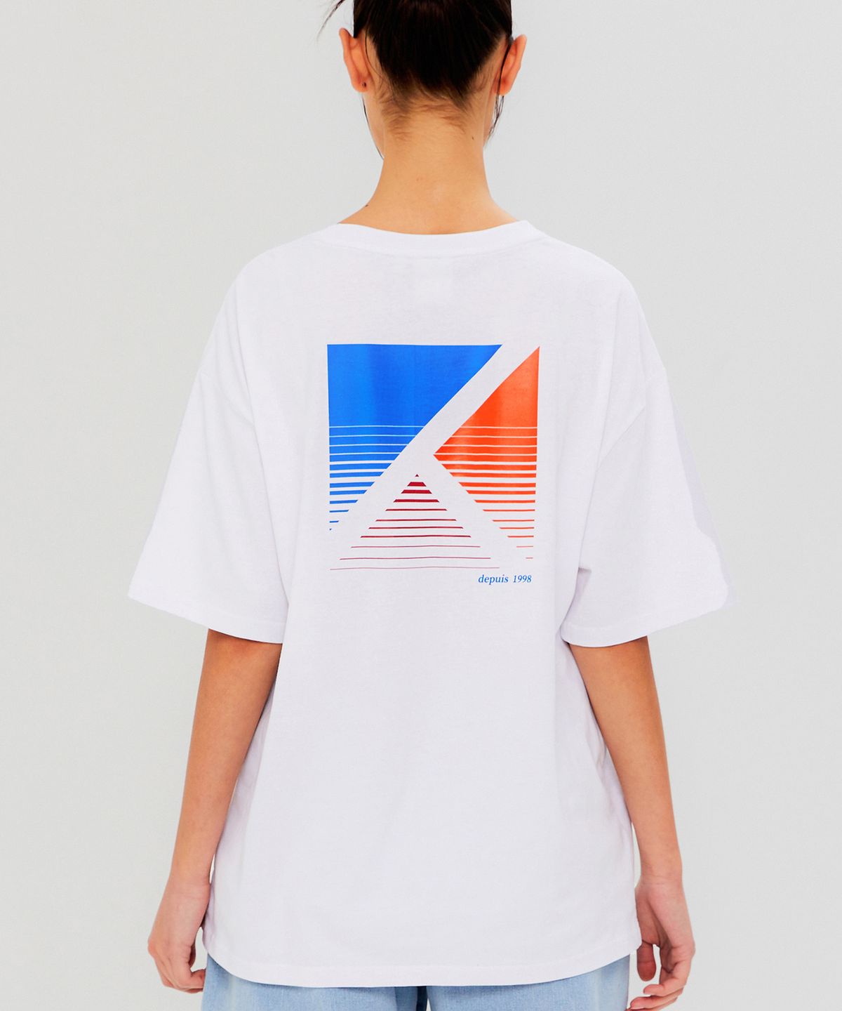 쿨트(KULTE) GRADATION ICON T-SHIRT WHITE