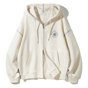 SIGNATURE B 후드 집업 BK7690_크림