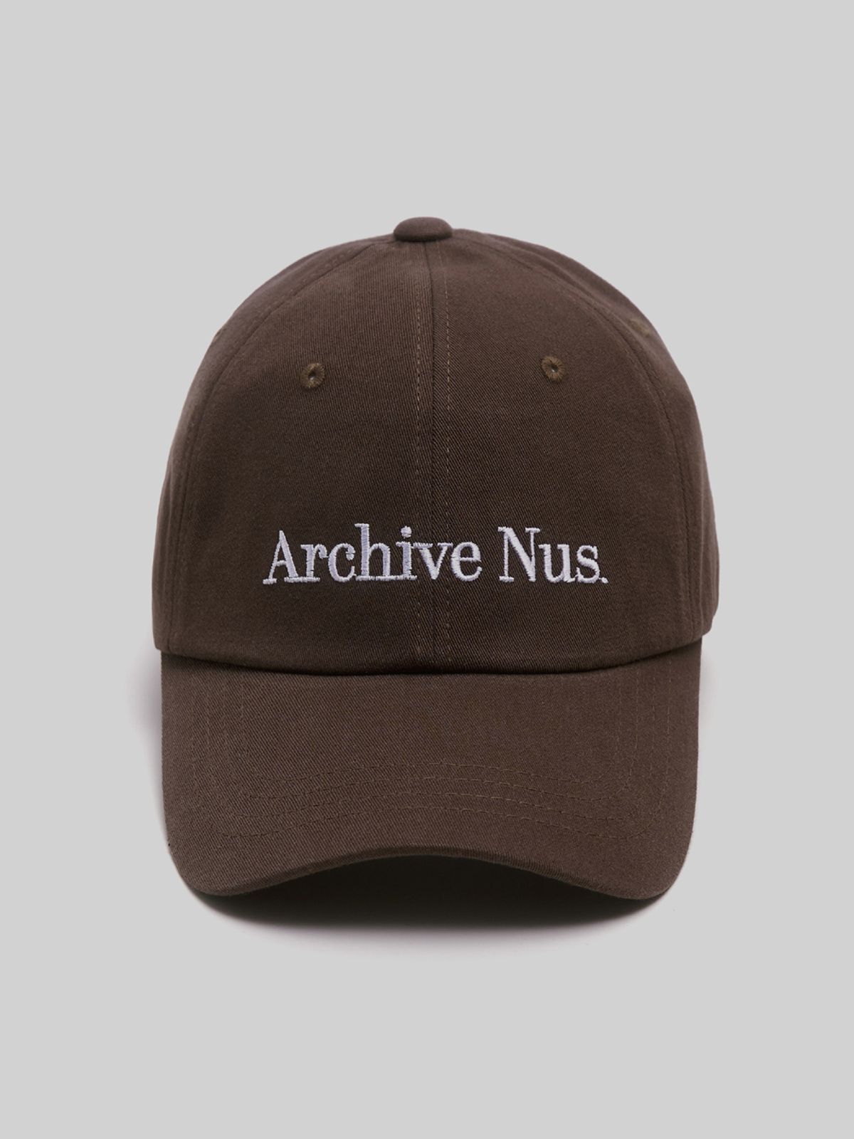 후크(HUKE) Nus. x Huke Archive ball cap (Brown)