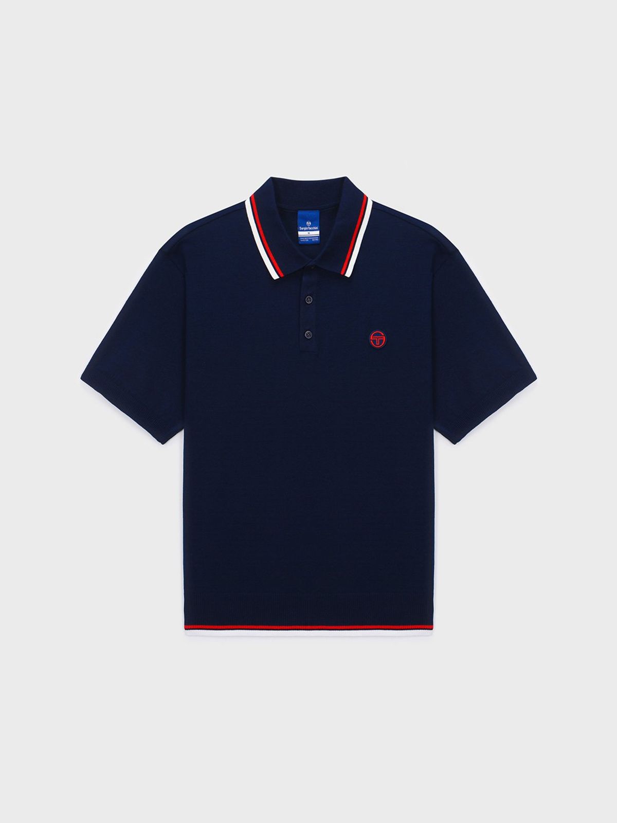 세르지오 타키니(SERGIO TACCHINI) M 프레피 폴로 스웨터 (Navy)