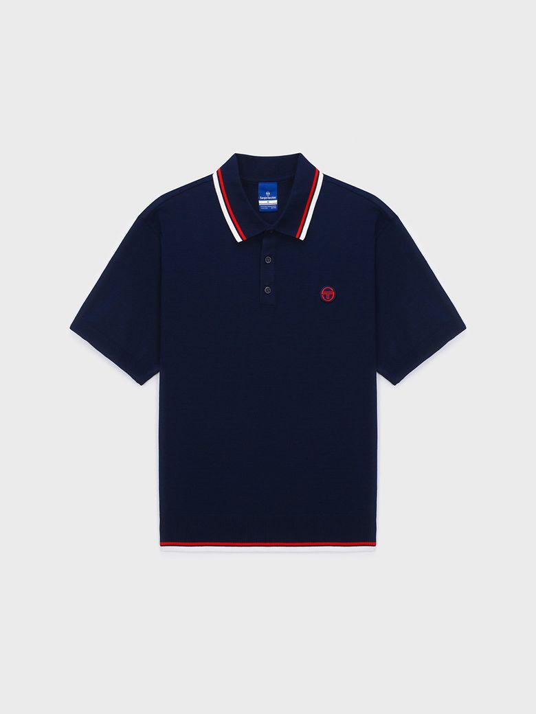 M 프레피 폴로 스웨터 (Navy)