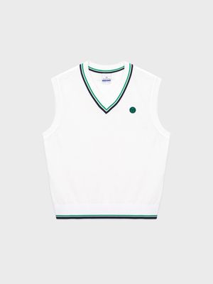 M 프레피 스웨터 베스트