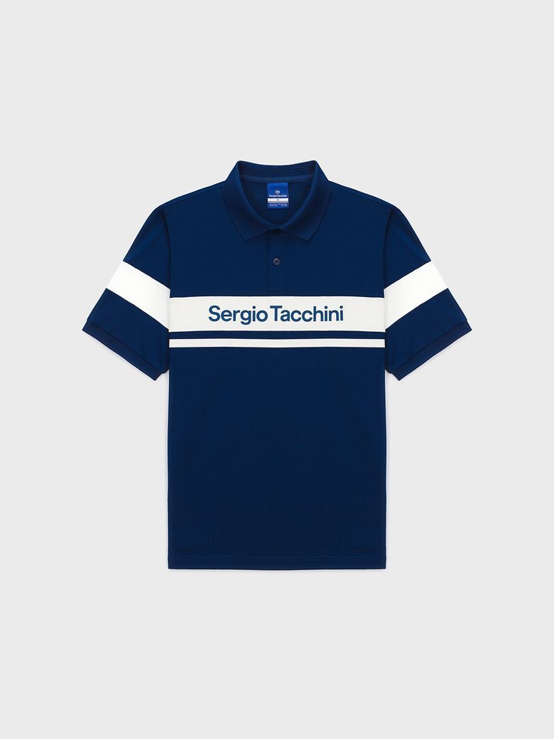 M 고트 다마린도 반팔 폴로 셔츠 (Navy)