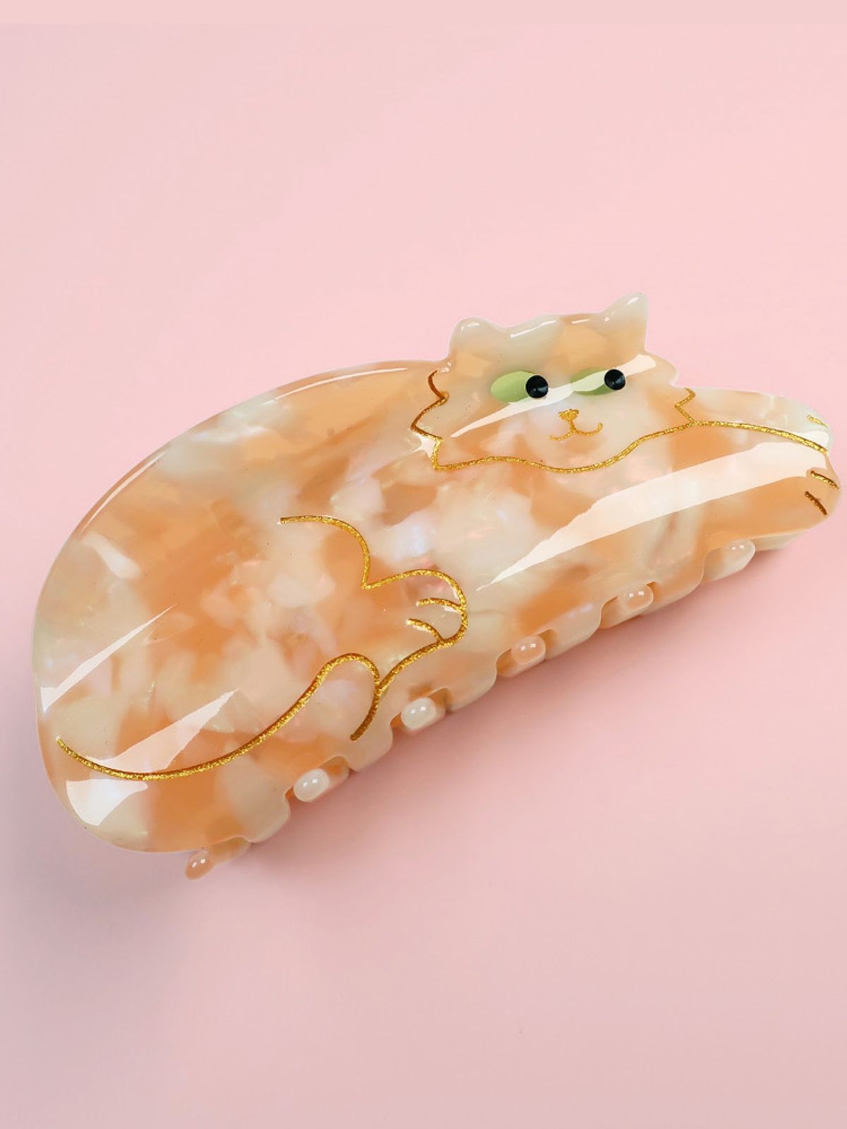 썸원스(SUM1S) 치즈 고양이 헤어집게핀  - COUCOU SUZETTE 쿠쿠수제뜨