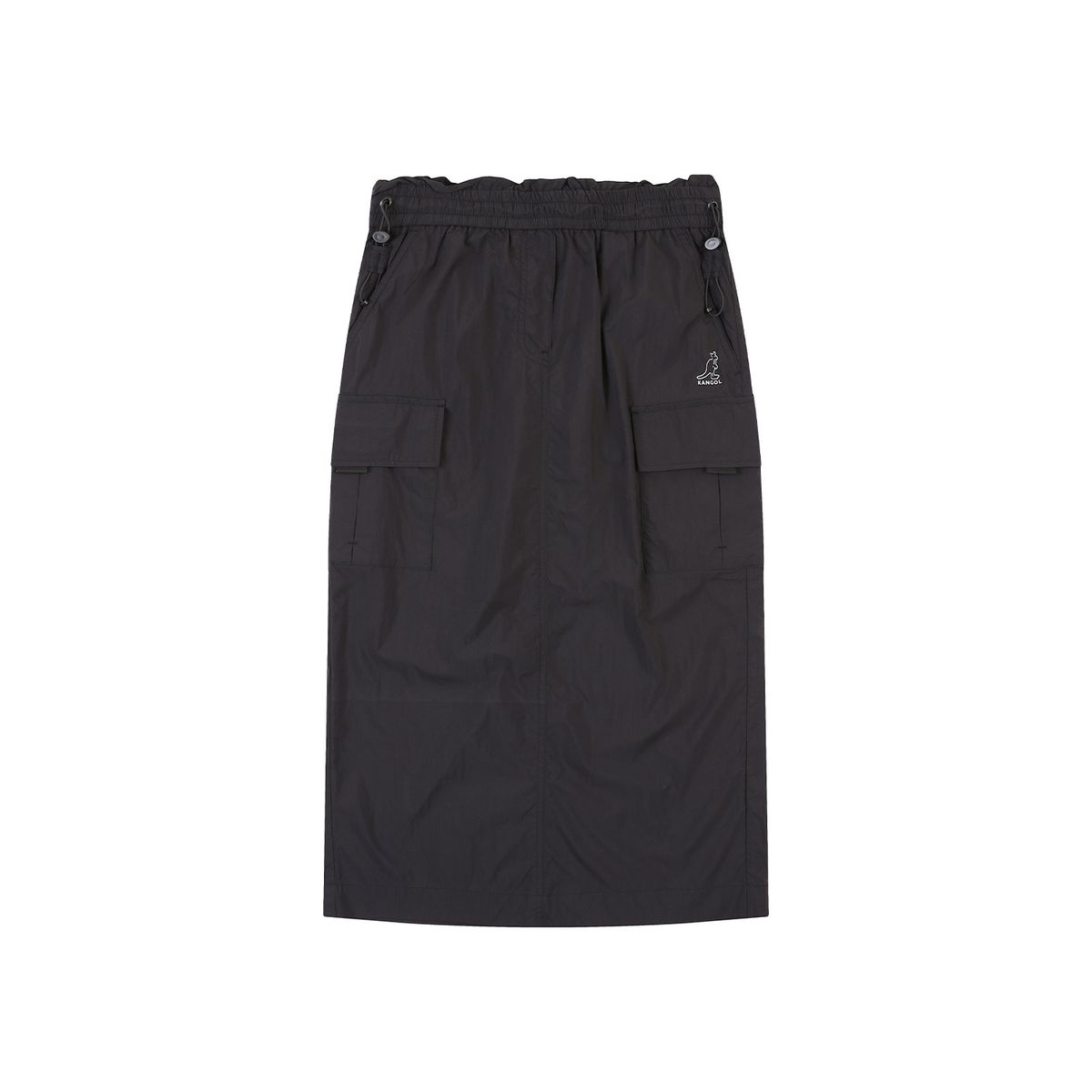 캉골(KANGOL) 우먼스 카고 스커트 8109 블랙