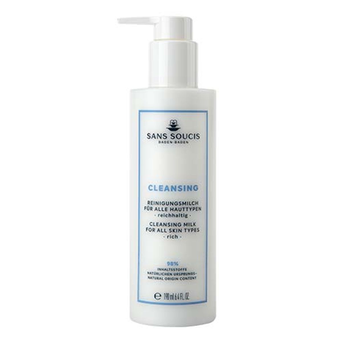 산수시(SANSSOUCIS) 클렌징 밀크 190ml