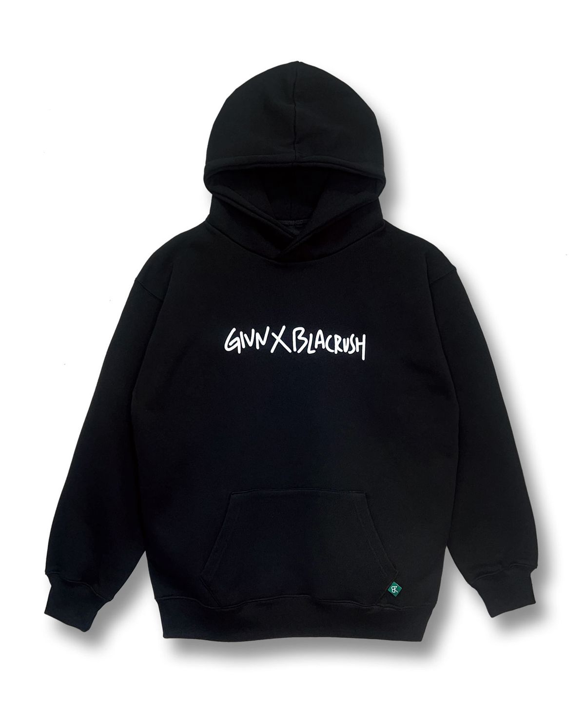 블랙크러쉬(BLACRUSH) [GIVN X BLACRUSH] Calligraphy Hoodie