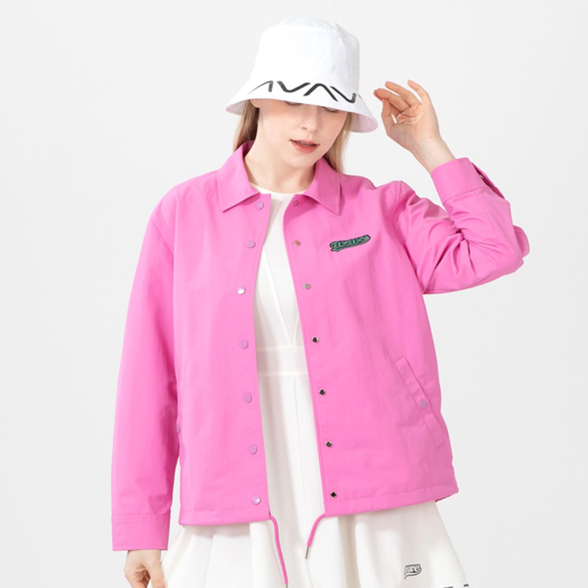 어베이브(AVAVE) 여성 코치자켓 점퍼 핑크