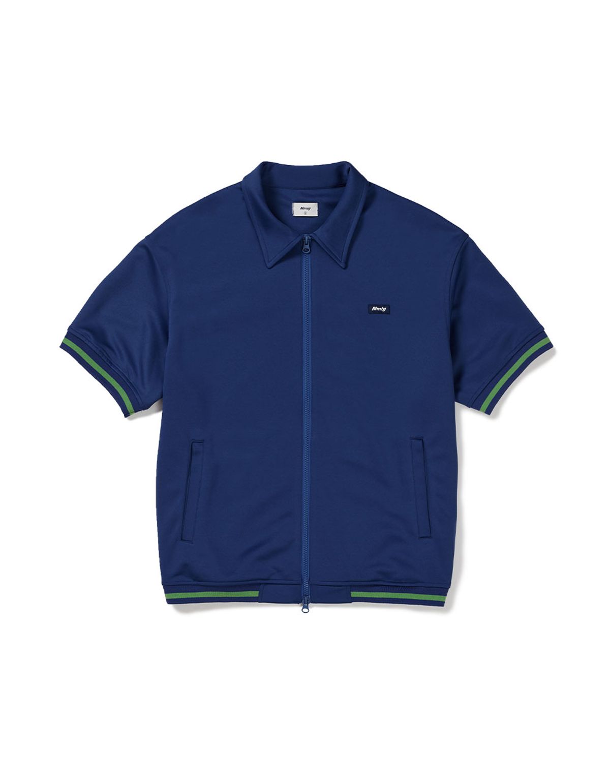 엠엠엘지(MMLG) [Mmlg] DAYOFF HALF JERSEY (BLUE)