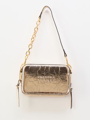 플라넷 클러치백 골드