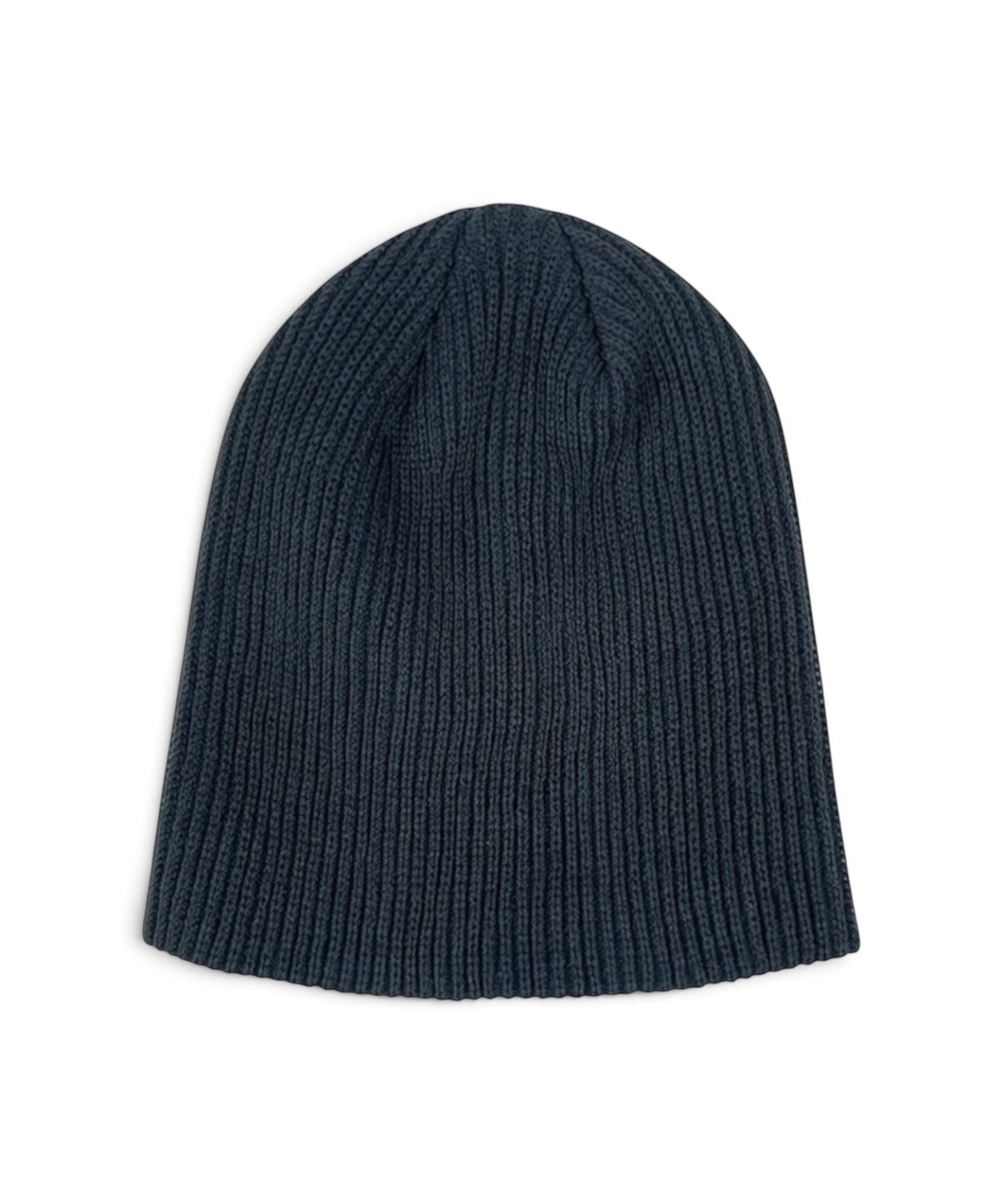 본슬리피(BORN SLIPPY) Ribbed Short Beanie (Charcoal)
